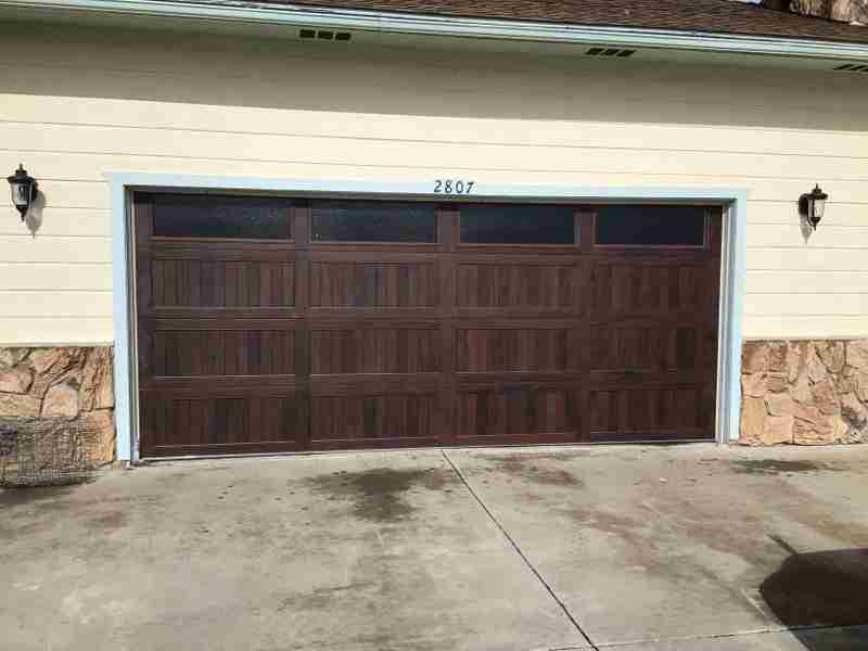 5cf5421891a0e631aab4763d8734a30e copy CHI Overhead Garage Door Model 5950 With Woodtone Accent Color