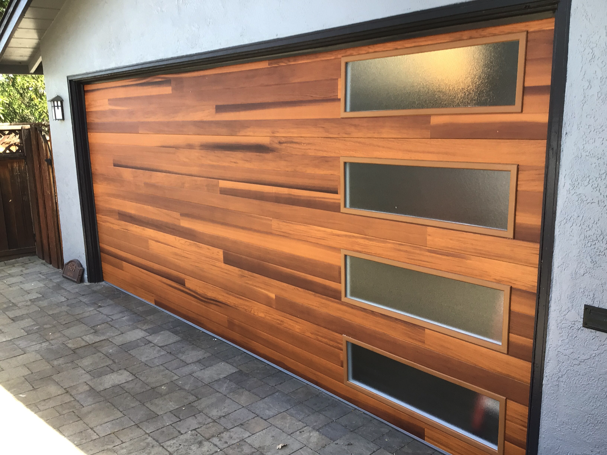 Plank; Cedar CHI Overhead Garage Door Woodtone Accent Plank