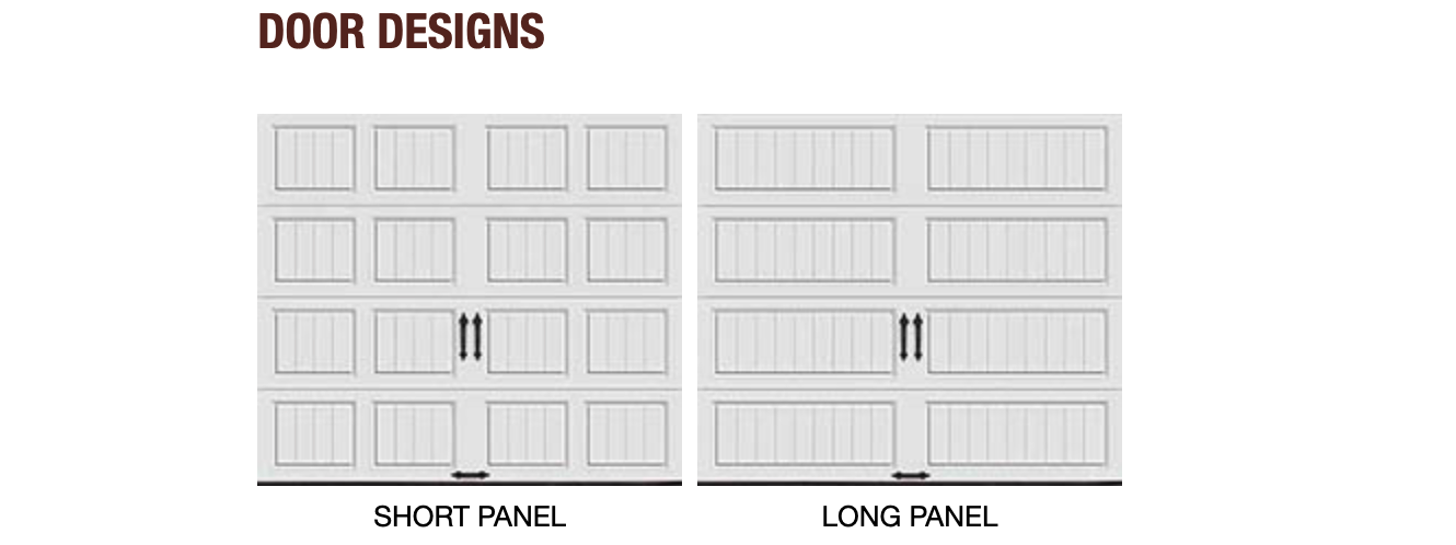 Clopay Gallery Collection Design Options