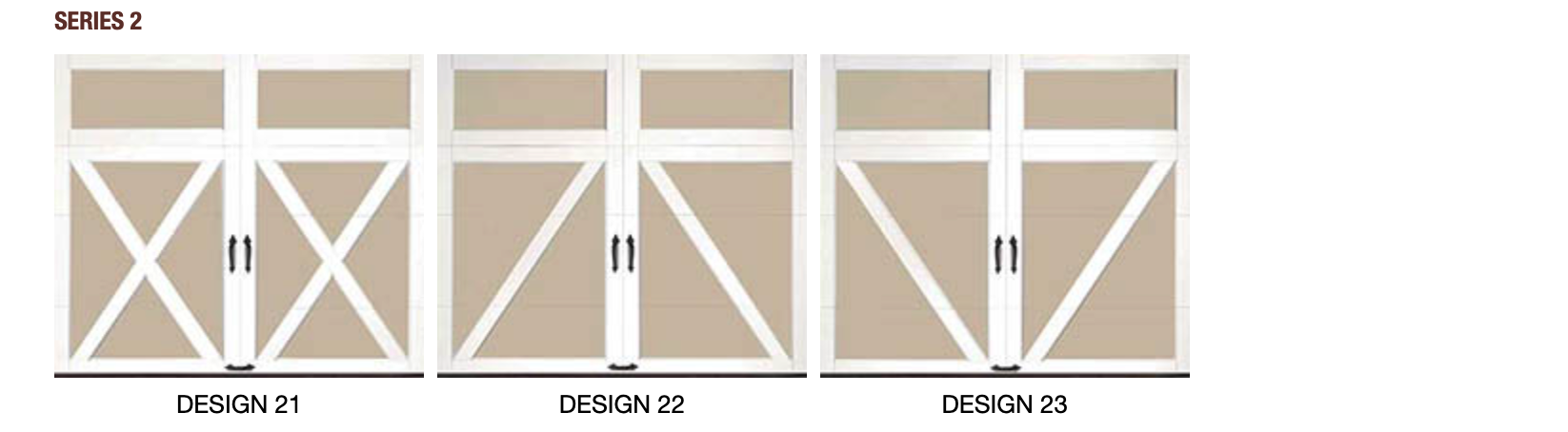 Clopay Overhead Garage Door Coachman Collection Design Options
