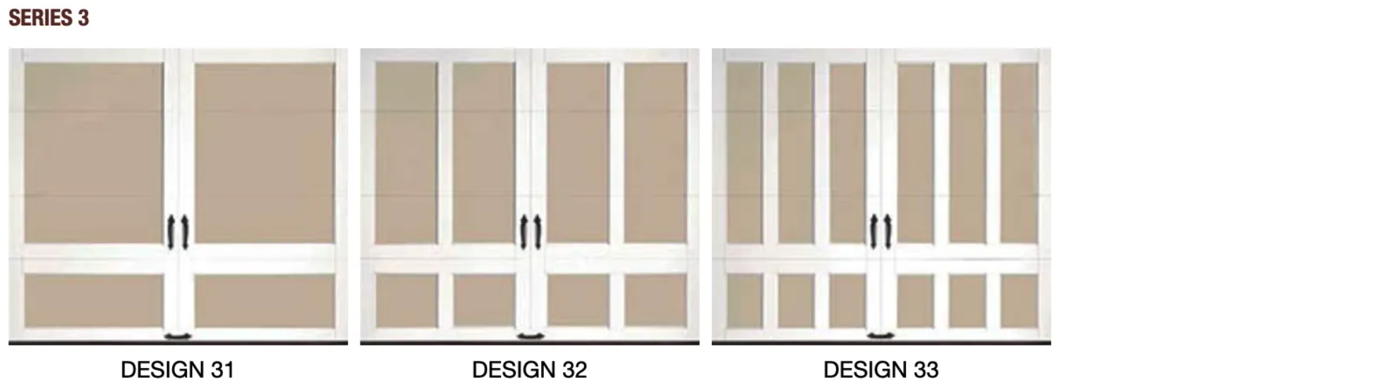 Clopay Overhead Garage Door Coachman Collection Design Options
