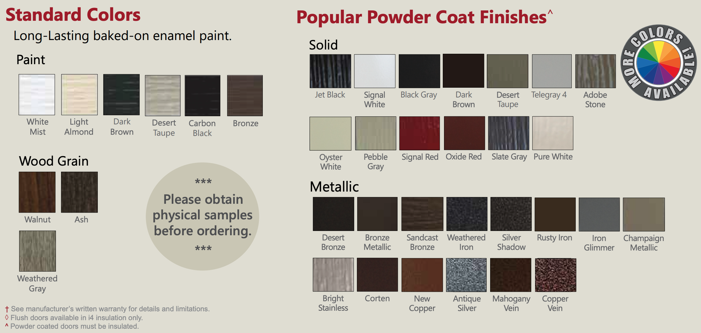 Screen Shot 2023-01-08 at 9.34.33 AM Martin Garage Doors Color Options