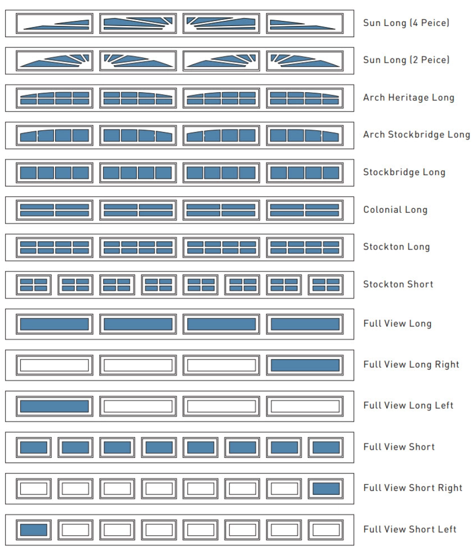 Screen Shot 2023-01-08 at 9.42.32 AM Martin Garage Door Window Insert Options