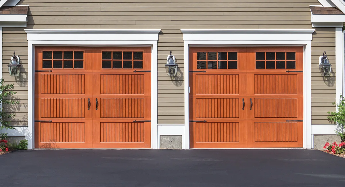 9800-1 Local Garage Doors proudly installed fiberglass garage door